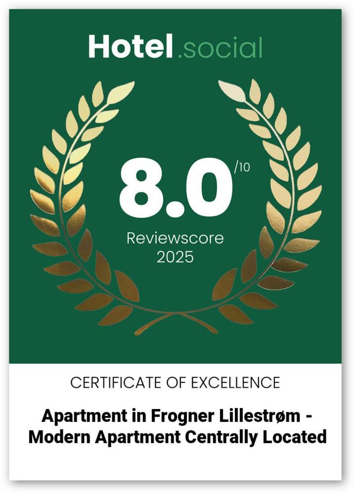 In Frogner - Modern And Apartment Lillestrom